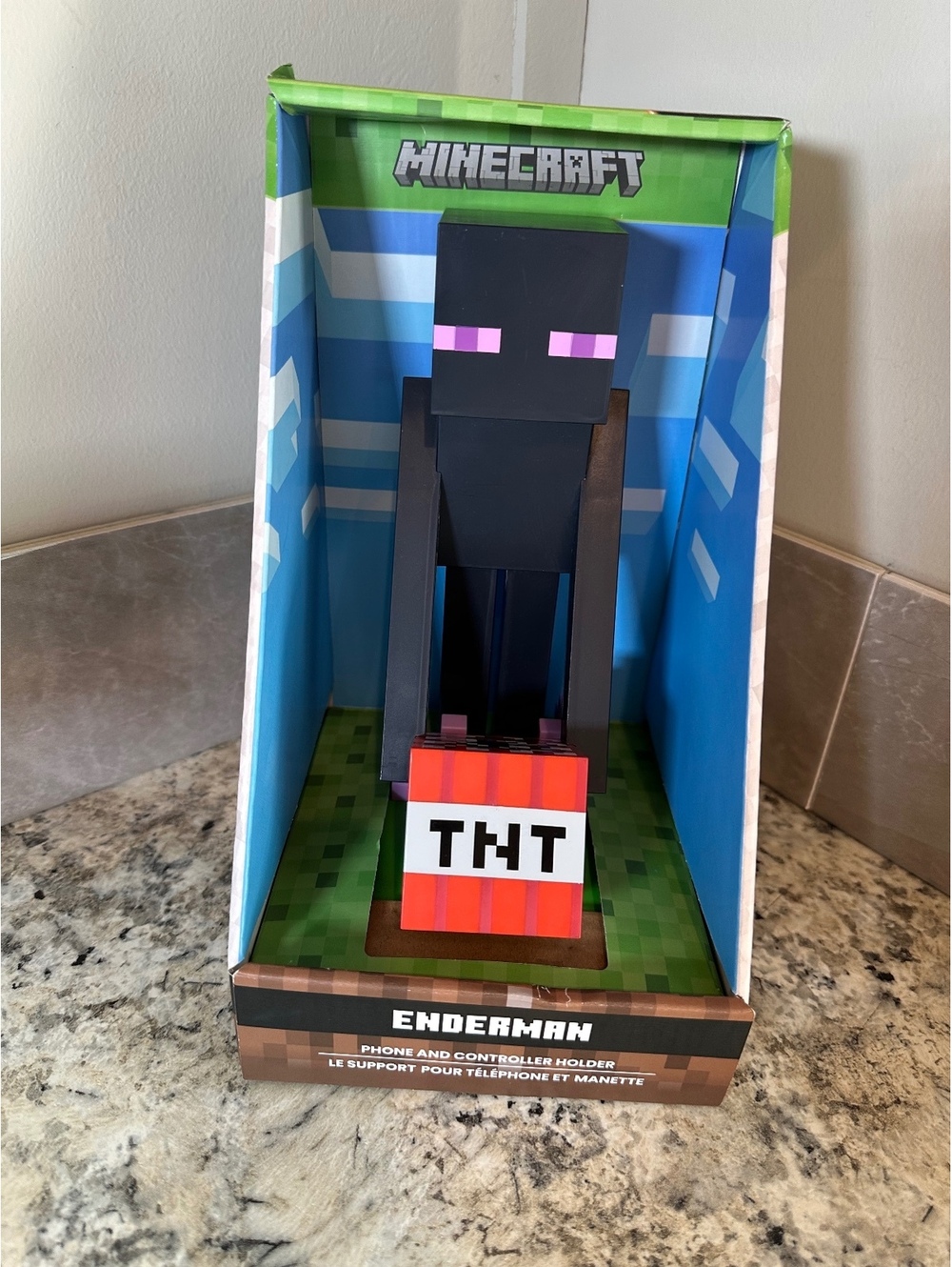 Minecraft Enderman Phone & Controller Holder
